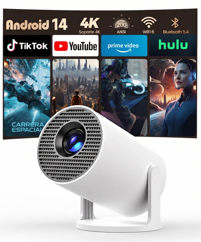 IONIX Beam — Proyector Portátil HD Inteligente 4K